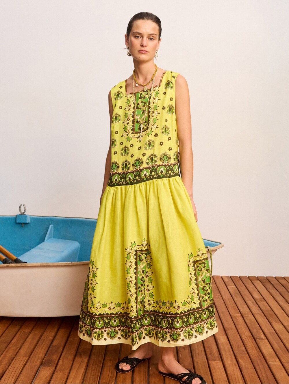 Alemais BRIDGETTE MIDI DRESS